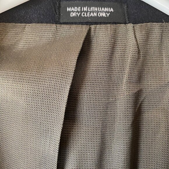 Oscar De La Renta Mens Navy Cashmere Blend Blazer Jacket 2 Buttons Size 42L - Picture 7 of 7